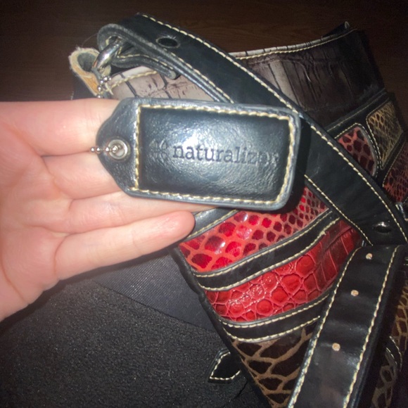 Naturalizer Multicolor Leather Crossbody Bag - Picture 10 of 12